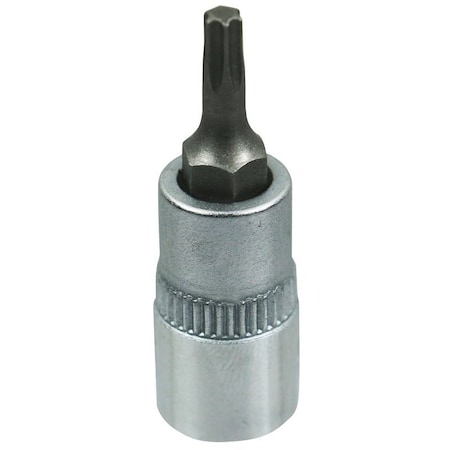 Vulcan Star Bit Socket, T10 Tip, Chrome 55050026SD