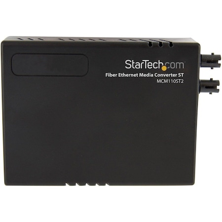 Startech.Com MM Fiber Ethernet Media Converter ST 2km MCM110ST2