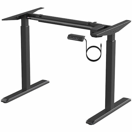 Monoprice Workstream by Sit-Stand Single Motor Height Adjustable Table Desk Fram 31290
