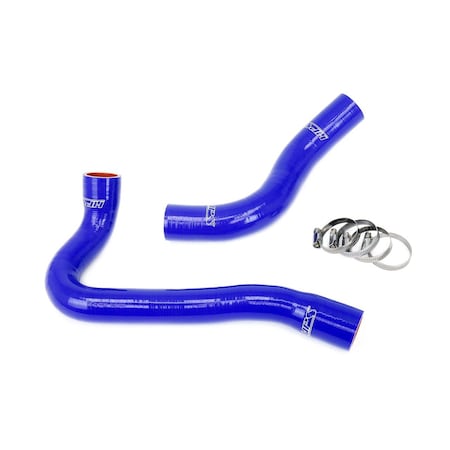 Hps Performance High Temp Reinforced Silicone Radiator Coolant Hose Kit, Blue, 57-2030-BLUE