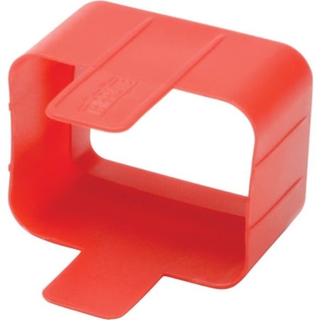 Tripp Lite PDU PLUG LOCK CONNECTOR C20 POWER CORD TO C19 OUTLET RED 100PK PLC19RD