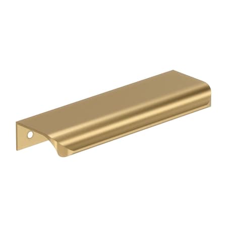 Amerock Streamline Tab 5 inch (127mm) Length Champagne Bronze Cabinet Edge Pull, 25PK 25VMP37203CZ