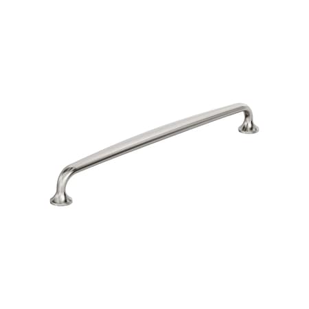 Amerock Renown 7-9/16 inch 192mm Center-to-Center Satin Nickel Cabinet Pull BP36986G10