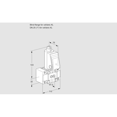 Honeywell Kromschroder VAS1W0/W25R/NW KS88005621
