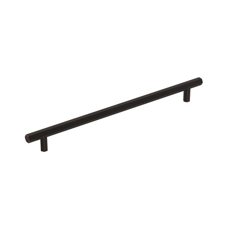 Amerock Caliber 10-1/16 in 256 mm Center-to-Center Oil Rubbed Bronze Cabinet Pull BP36877ORB