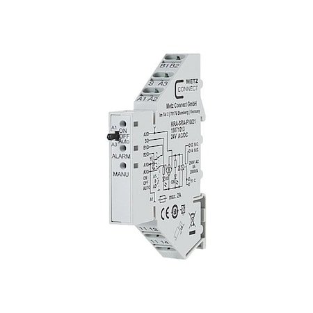Metz Connect Changeover Contact, 24V AC/DC, 1 Output 11071013