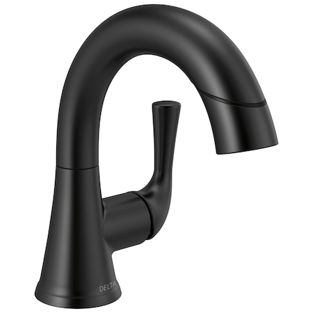 Delta Kayra Single Handle Pull-Down Bathroom Faucet 533LF-BLPDMPU