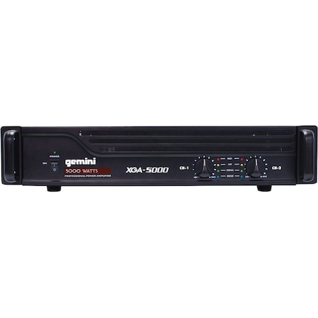 Gemini XGA-5000 Professional Power Ampflier (5000W; Signal-to-noise ratio: 20 Hz XGA-5000