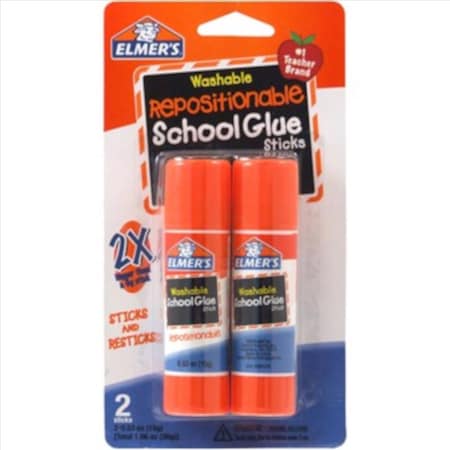 Elmers Medium Strength Glue Clear Glue Stick 0.53 oz E627