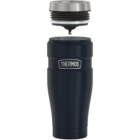 Thermos 16-Ounce Stainless King Vacuum-Insulated Stainless Steel Travel Tumbler (Midnight Blue) SK1005MDB4