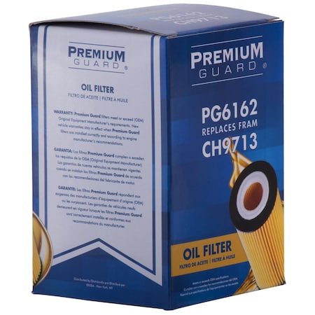 Premium Guard Engine Oil Filter, PG6162