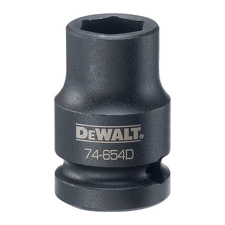 Dewalt Impact Socket 6PT 1/2in Dr, 1/2in SAE DWMT74654OSP