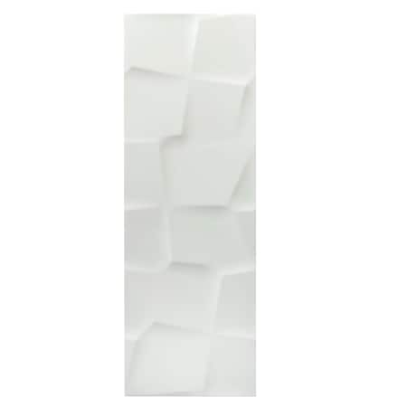 Apollo Tile White 11.7 in x 35.2 in Ceramic Satin Floor and Wall Tile 17.16 sqft/case, 6PK MATIBLNICON
