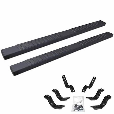 Repl. For Ford F-150 With A Super Cab Year 2011 Oe Xtreme Ii 6In Textured Black Galvanized Ste