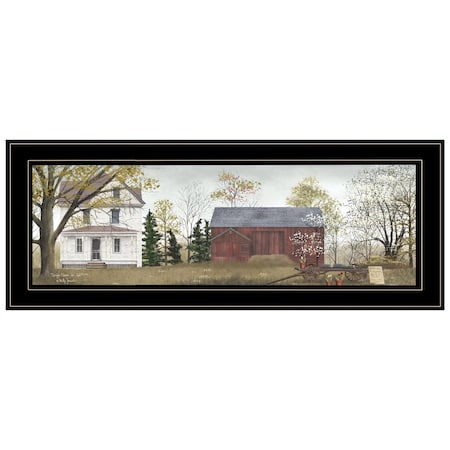 Homeroots Spring Flowers for Sale 3 Black Framed Print Wall Art 406359