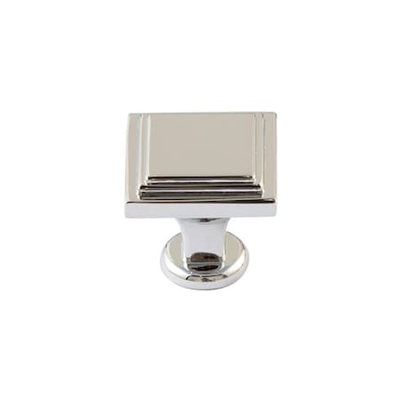 Utopia Alley Cabinet Knob, Polished Chrome HW446SS