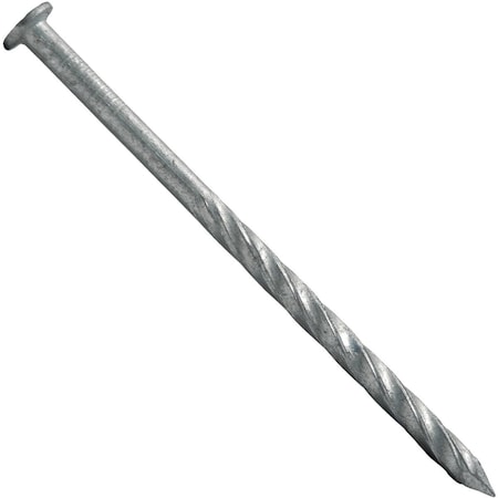 Maze Nails 16dx3-1/2'' 9 ga Hot Dipped Galvanized Spiral Shank Lumber Deck Nails, 2700 Ct. 50 Lb. T4491S050