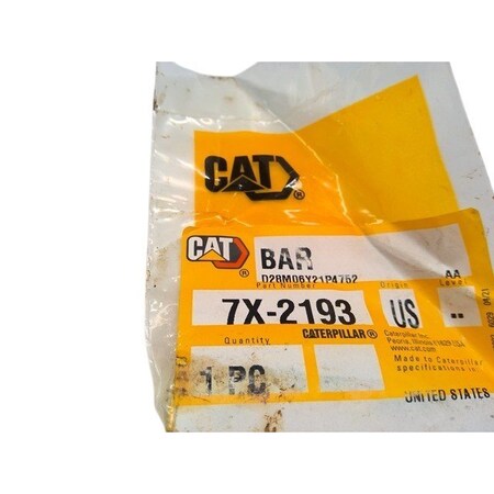 Caterpillar BAR, CATERPILLAR OEM 7X2193 7X2193