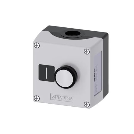 Siemens Enclosure for command devices, 22 mm, round, Enclosure material 3SU1801-0AD00-2AB1