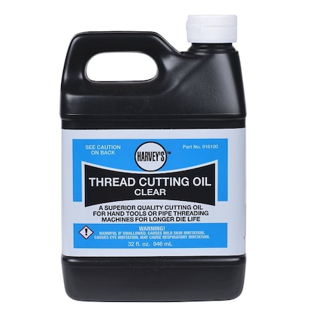 Wm Harvey Oil Qt Clear Harvey Thread Cut 016100