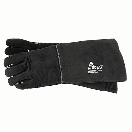 Jorgensen Laboratories Leather Restraint Gloves Black Large J0455C