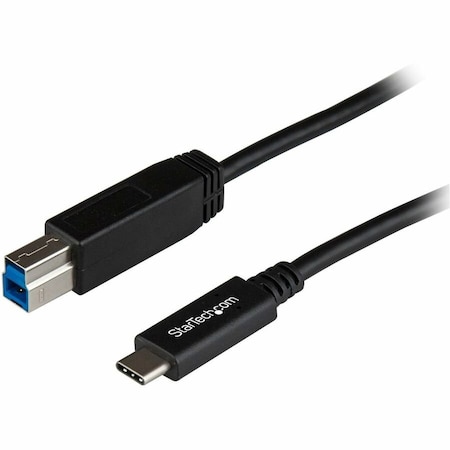 Startech.Com 1m (3ft) USB 3.1 USB-C to USB-B Cable - USB Type-C to USB Type-B USB 3.1 Gen 2 10Gbps Cable USB31CB1M