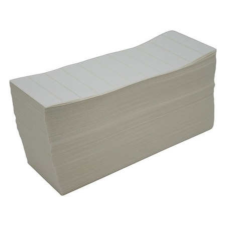 Zoro Select Barcode Printer Labels, White 4010TA-F11M