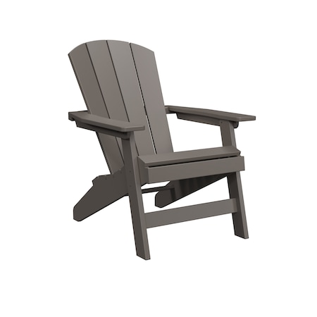 Polybird STATIONARY ADIRONDACK.     CHARCOAL POLYBIRD P1