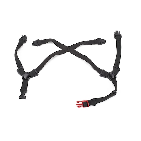 Msa Chin Strap, Nylon, Black 10250725