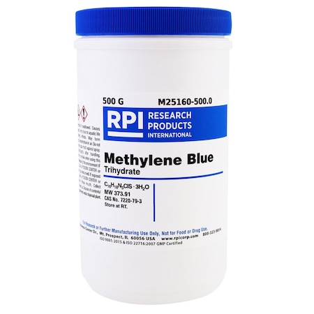 Rpi Methylene Blue Trihydrate, 500 Grams M25160-500.0