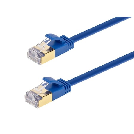 Monoprice SlimRun Cat6A Ethernet Patch Cable - Snagless RJ45_ Stranded_ S/STP_ P 27492