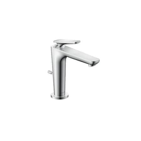 Axor Citterio C Single-Hole Faucet 125 CoolStart with Pop-Up Drain, 1.2 GPM in Chrome 49030001