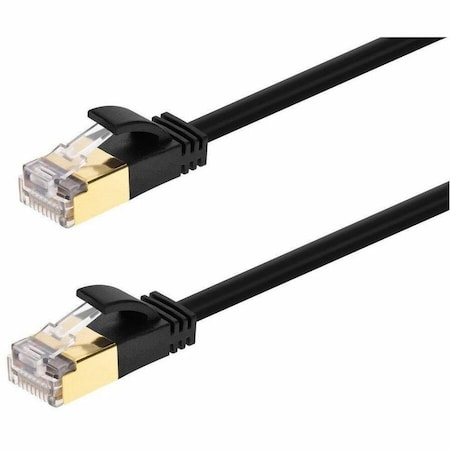 Monoprice SlimRun Cat6A Ethernet Patch Cable - Snagless RJ45_ Stranded_ S/STP_ P 27493