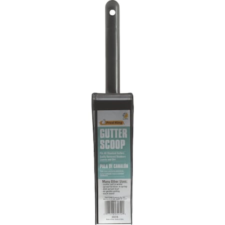 Frost King Polypropylene Black Gutter Scoop GS316