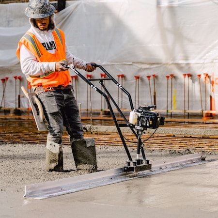 Tomahawk Power 6ft Aluminum Concrete Screed Blade Board Straight Edge TSB6-E