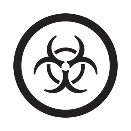 Accuform WHMIS PICTOGRAM SAFETY LABELS LZH600EV5