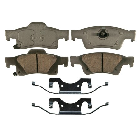 Wagner Brakes Disc Brake Pad Set-QC1498 QC1498