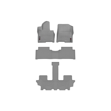 Weathertech Grey, Front, Rear, and Rear Floorliners 461654-1-2-4616503