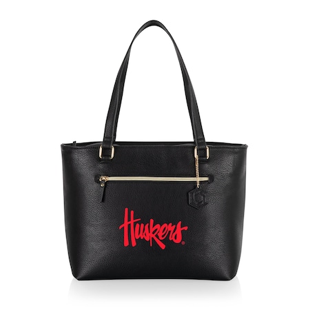 Picnic Time Family Of Brands NCAA Nebraska Cornhuskers Uptown Cooler Tote Bag - Insulated Lunch Bag 743-01-179-404-0
