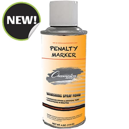 Champion Sports 4 oz Penalty Marker Spray CH55862