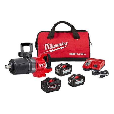 Milwaukee Tool M18 FUEL 1" HTIW+M18 FORGE HD12.0Battery 2868-22HD, 48-11-1813