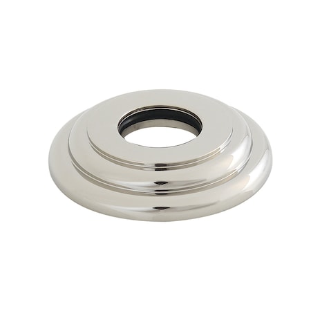 Kingston Brass Round Shower Arm Flange, Polished Nickel K157F6