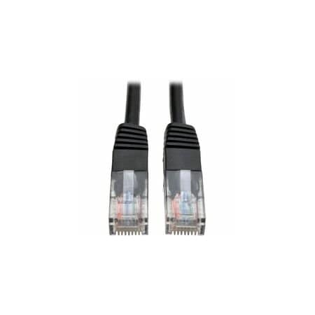 Tripp Lite CAT5e 350 MHz Molded Patch Cable, 25 ft, Black N002-025-BK