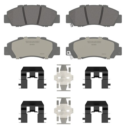 Wagner Brake OEX Front Disc Brake Pad Set Premium Ceramic,  OEX503