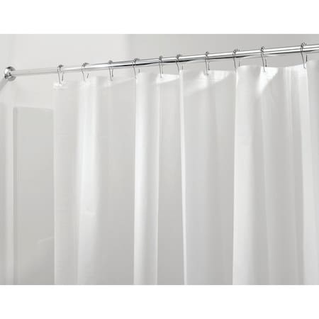 Idesign Shower Curtain/Liner, 72 in L, 72 in W, PEVA, Clear 12052