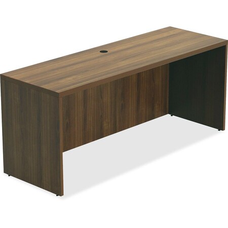 Lorell Lorell Credenza - 66.1" x 23.6" x 30" - Walnut - Chateau Series 34309