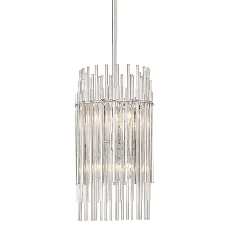Hudson Valley Lighting Wallis 6 Light Pendant 10.5 In. Polished Nickel 6310-PN