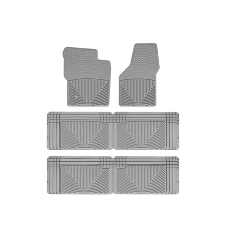 Weathertech Grey, Front, Rear, and Rear All Weather Floor Mats W19GR-W25GR-W25GR