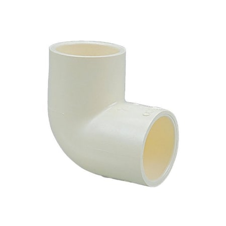 Nibco T00120C Pipe Elbow, 3/4 x 1/2 in, 90 deg Angle, CPVC, 40 Schedule T00120T