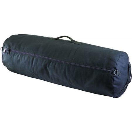 Texsport Duffel Bag, Black, Canvas 10535
